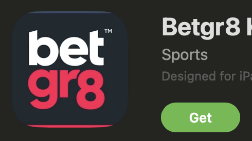 Installing Betgr8 APP from App store