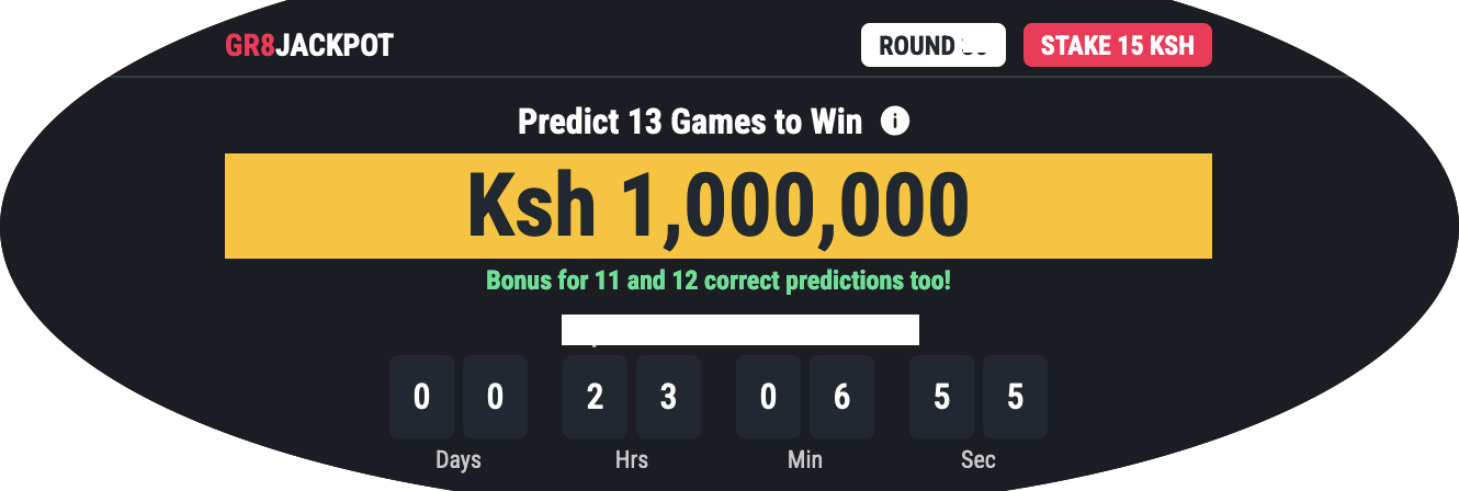 Betgr8 Kenya Jackpot